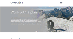 Desktop Screenshot of chrysalisbts.com